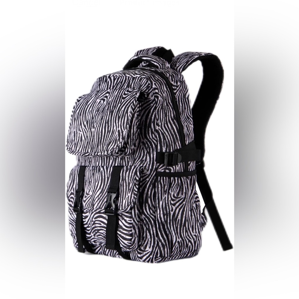 Zebra 🦓 Stripes 16-inch Colorful Laptop 💻 Backpack 🎒